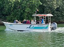 Sailing in the Miera estuary