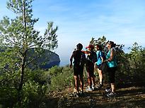 Looking Cala Aubarca